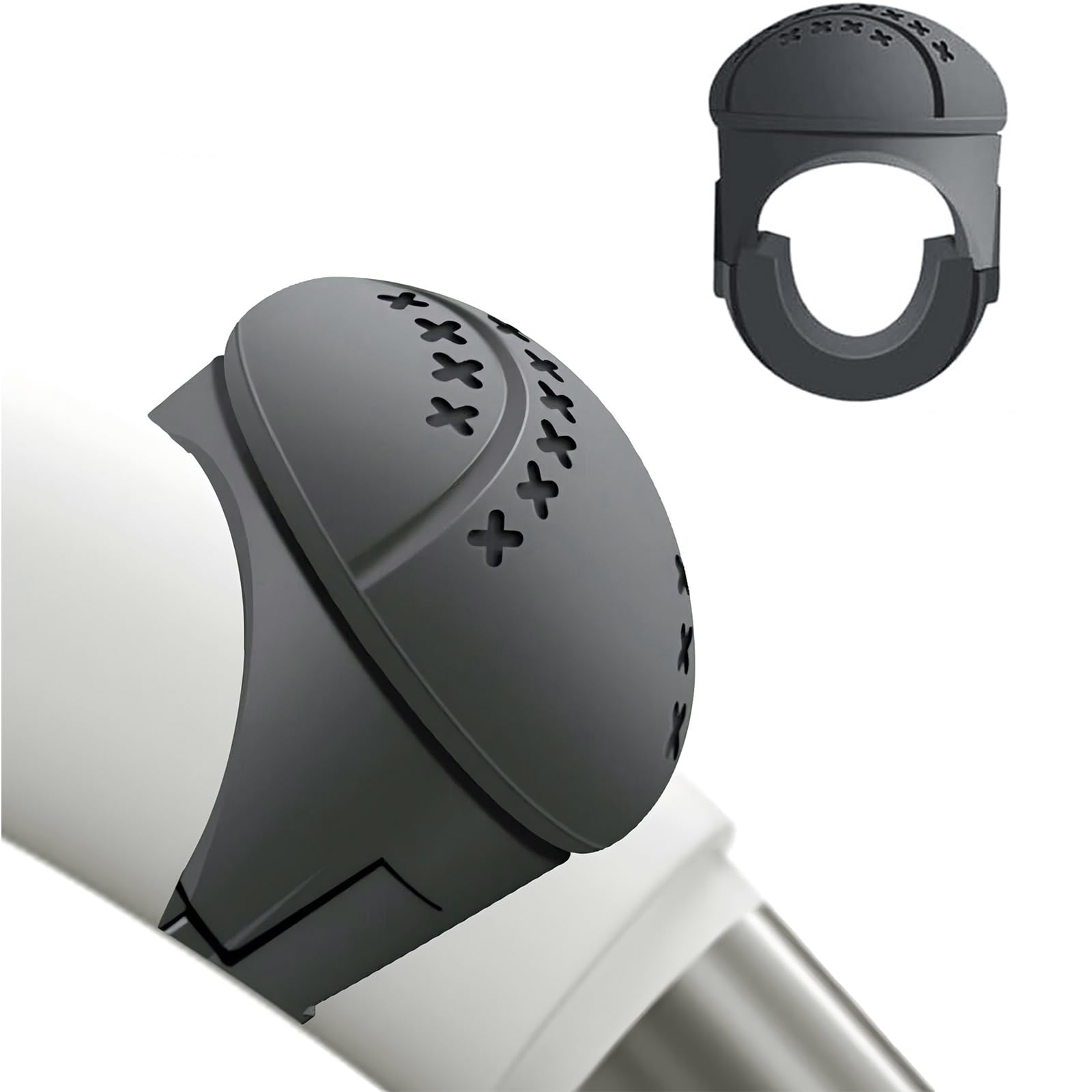 Hoquare Steering Wheel Knob, Black Car Steering Wheel Aid Assister, Power Steering Aid Ball Grip, Universal Car Wheel Spinner for Cars, Semi Truck, Forklifts, Tractors, Boat, and Golf Cart (A)