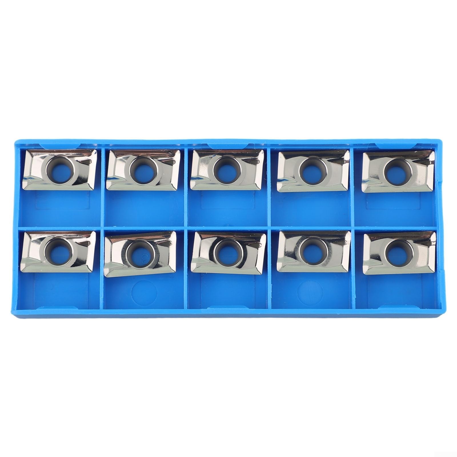 APMT1604PDER-MA3 Lot de 10 inserts de fraisage indexables en carbure H01, usinage en aluminium, pour semi-finition et finition, porte-outils CNC compatible avec APKT1604