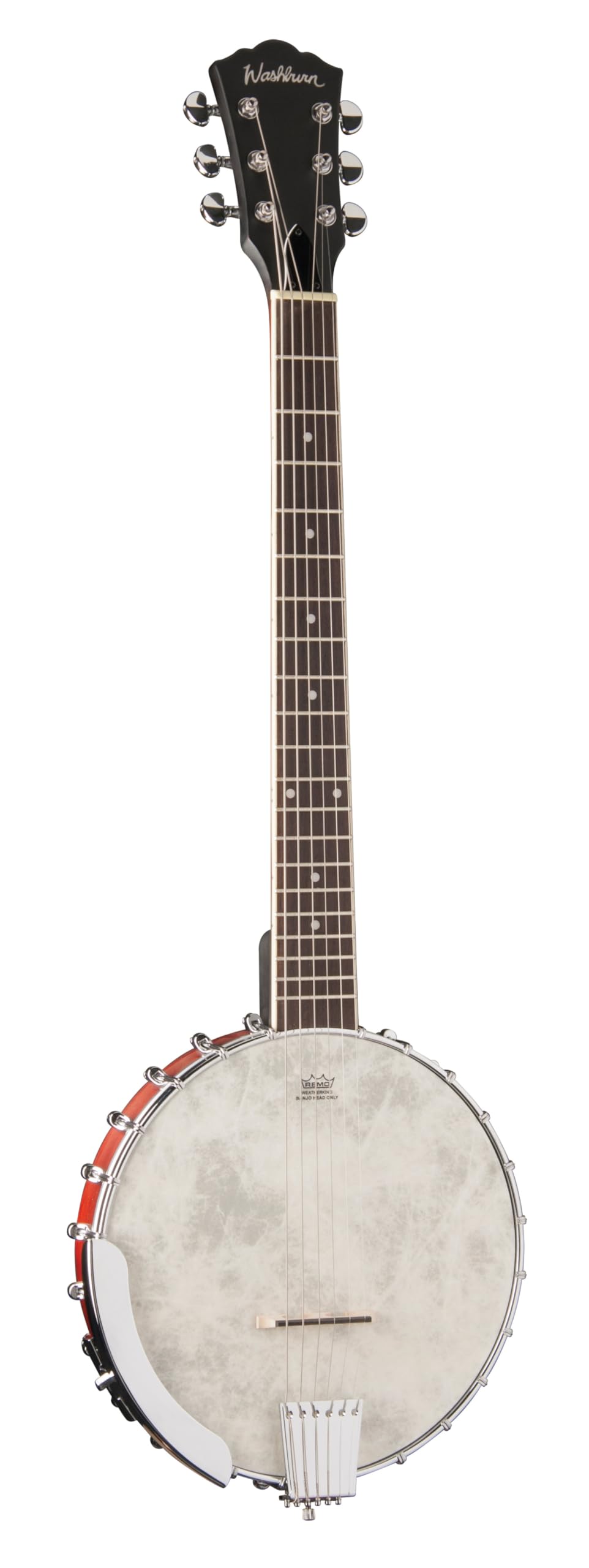 Washburn Americana Series B6-A 6-string Open Back Banjo - banjos | Mubboo