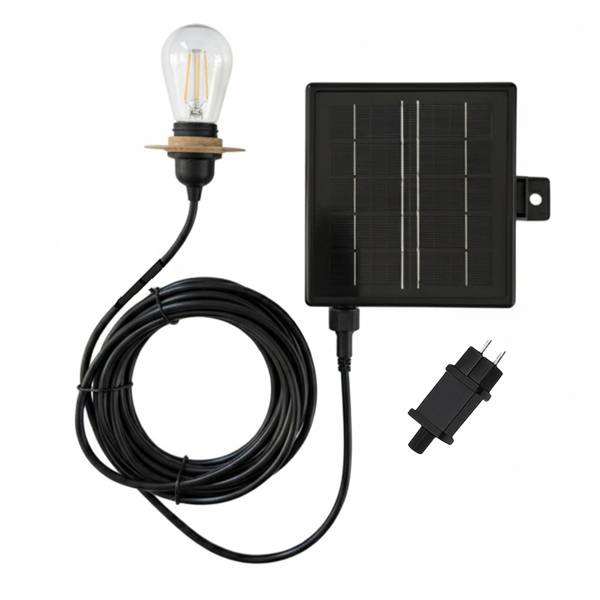 Lumisky Cavo solare ENNA SOLAR LED integrato lunghezza 5 metri per esterno compatibile con i nostri paralumi
