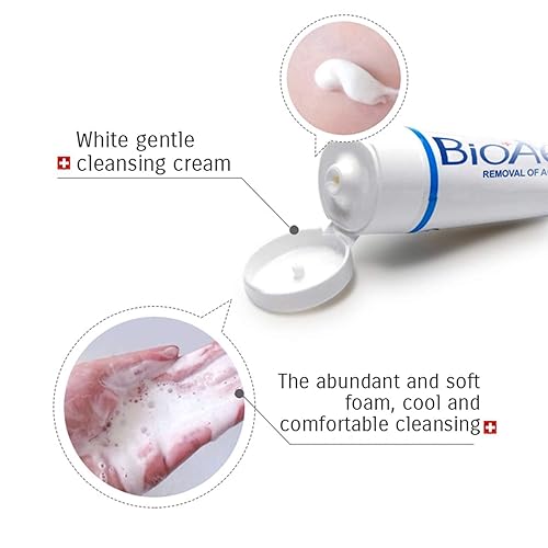 Miniatura 7 de BIOAQUA 3 en 1 Cara Acné Cicatriz Eliminación de Cicatrices Manchas Aceite Crema Cicatriz Manchas Aceite Hidratante 3.53 oz+1.06 oz+1.0 fl oz