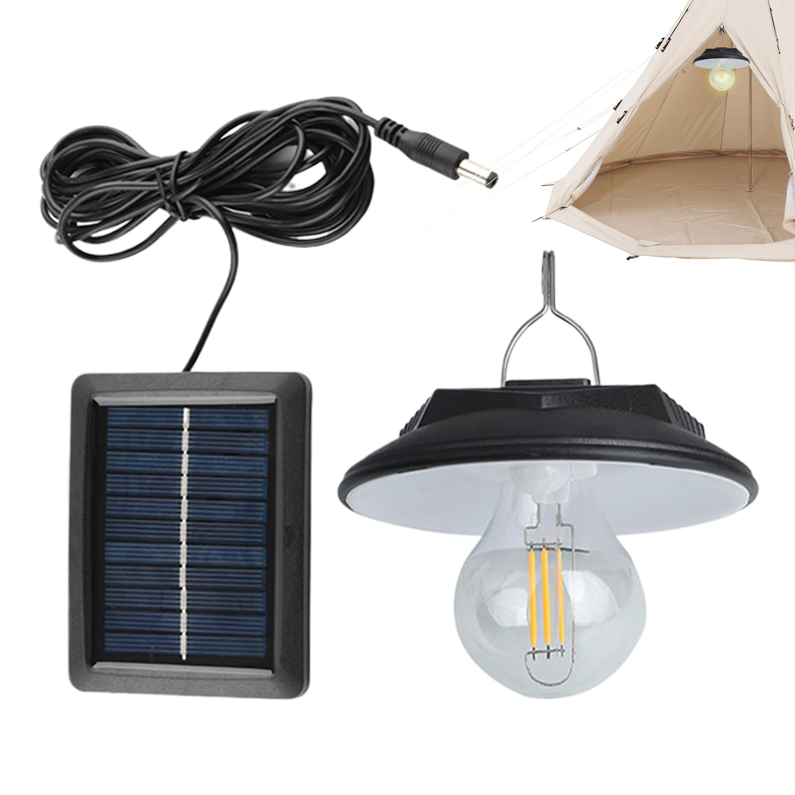 Kixolazr Solar Shed Lights Indoor,High Brightness Long Runtime Light - Water-Resistant Hallway Lamp - for Garden Patio Chicken Coop Camping Trip Walkway Pool Garage Fence Outdoor Garden Patio