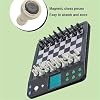 Electronic Chess Board with Magnetic Parts LCD Display AI Interaction Intelligent Gameplay for Chess Enthusiasts