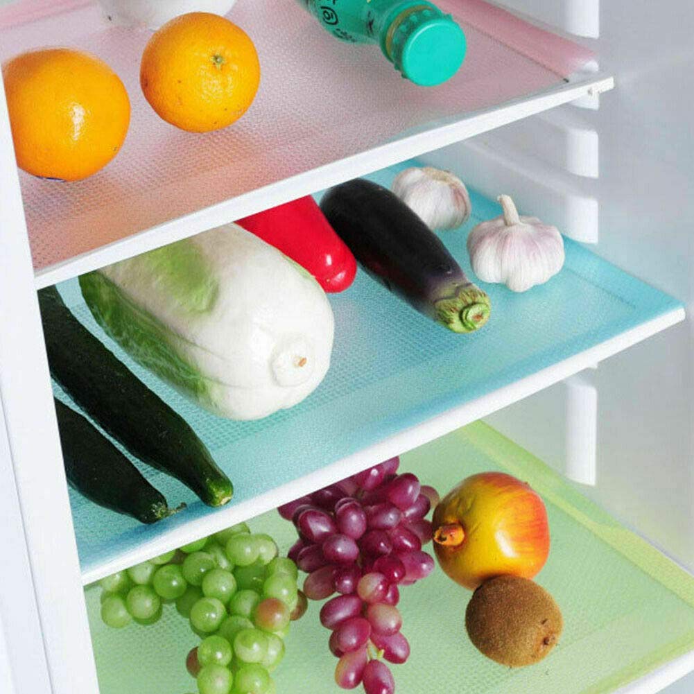 HoitoDeals Antibacterial Cabinet Pad Fridge Liner Mat For Kitchen Cupboard Drawers Mats