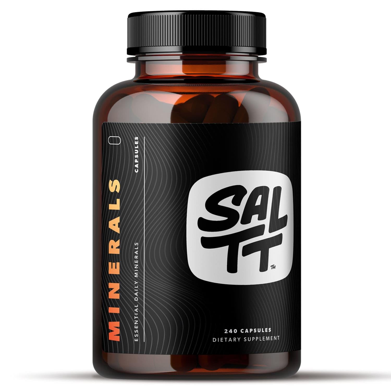 SALTT Minerals Capsules, Trace Mineral Supplement, Sugar Free, 240 Count 240 Count (Pack of 1)