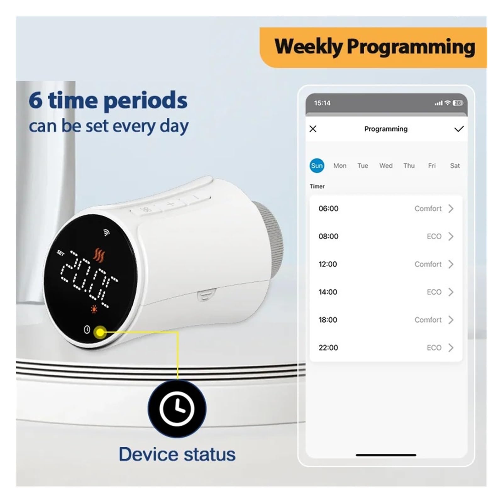 Inteligentny Termostat Tuya WiFi, Siłownik Grzejnikowy, Głowica Termostatyczna TRV, Regulator Temperatury, Sterowanie Głosem W Domu Informacja O ZgodnośCi(2pcs-WiFi)