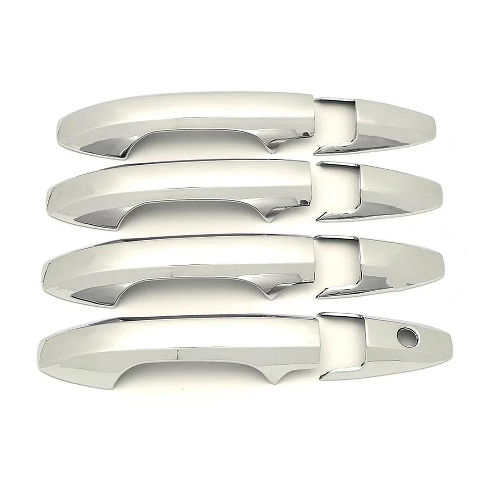 YSDSLS Sleek Door Handle for Accord 7 Gen 2003-2007 Car Door Handle Parts Chrome Door Handle Cover Decoration Trim Protection Sticker