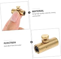 Vista 6 de 8 piezas de instrumento de sonda de lobo para violonchelo, piezas de instrumento, supresor de notas de lobo, silencio, silencio, nota de lobo