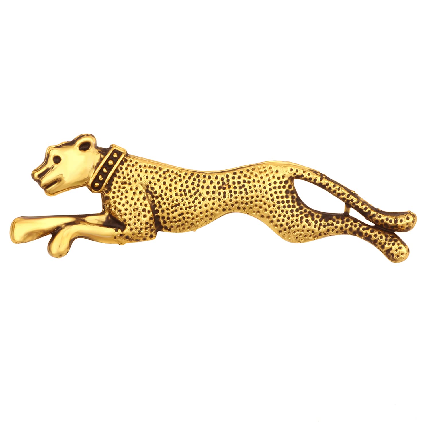 Mahi Jaguar Shaped Gold Plated Brooch Lapel Pin for Men and Boys (BP1101076G) (B0B1MZY61V) Amazon Price History, Amazon Price Tracker