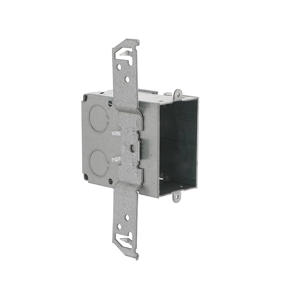 限定一台ブラックRepBox 木製ケージ1200x450x450 Hubbell-Raco 954 Gang Box, 5 Gang, 1-5/8