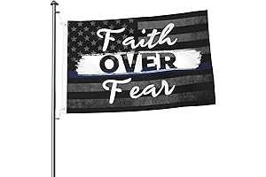 Faith Over Fear Flag Double Side Outdoor 2x3 Ft Banner Decor Garden Flag5