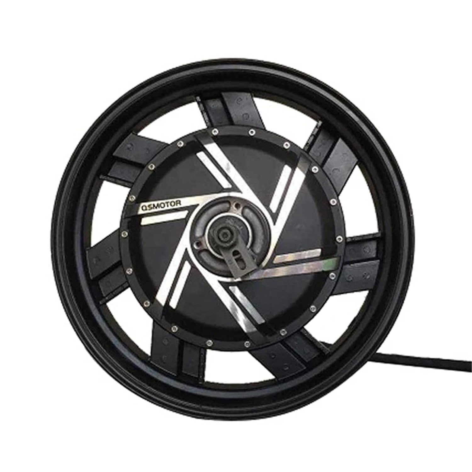 QSMOTOR 273 6000W 17inch Electric Motorcycle Wheel Hub Motor V2 Type