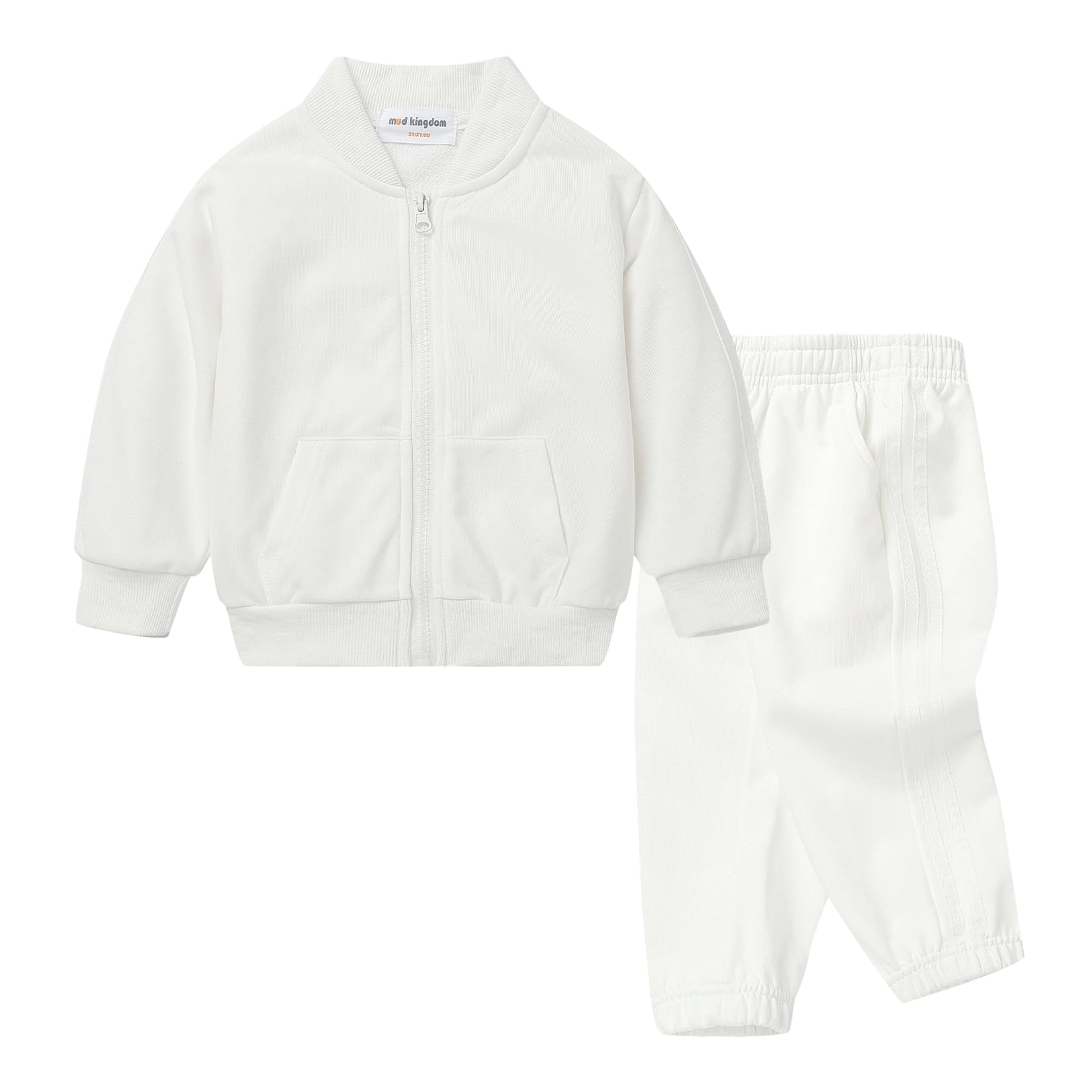 Mud Kingdom Little Boys Jogger Set Long Sleeve Casual Outfits Outerwear