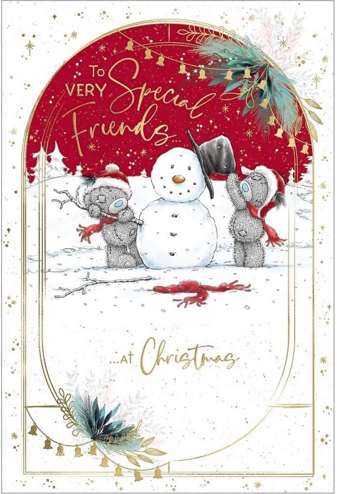 Me To You Bear Special Friends Christmas Card