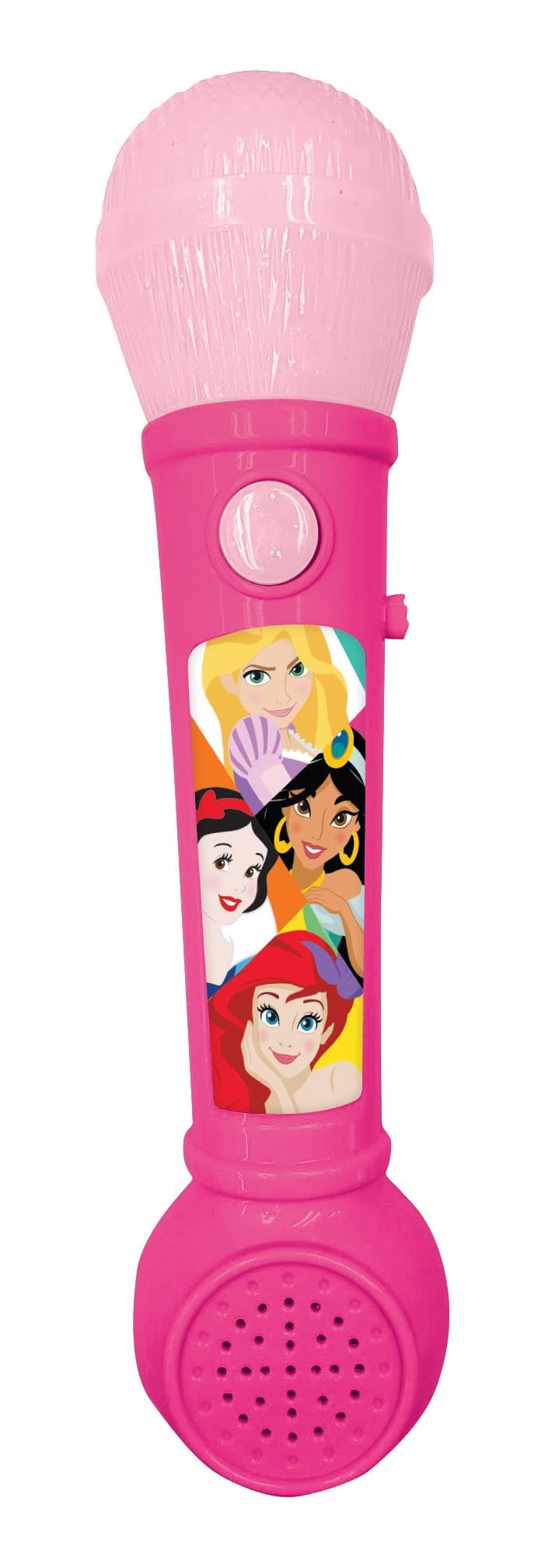 LEXIBOOK, Light-Up Microphone with Melodies and Sound Effects, Pink, MIC80DP