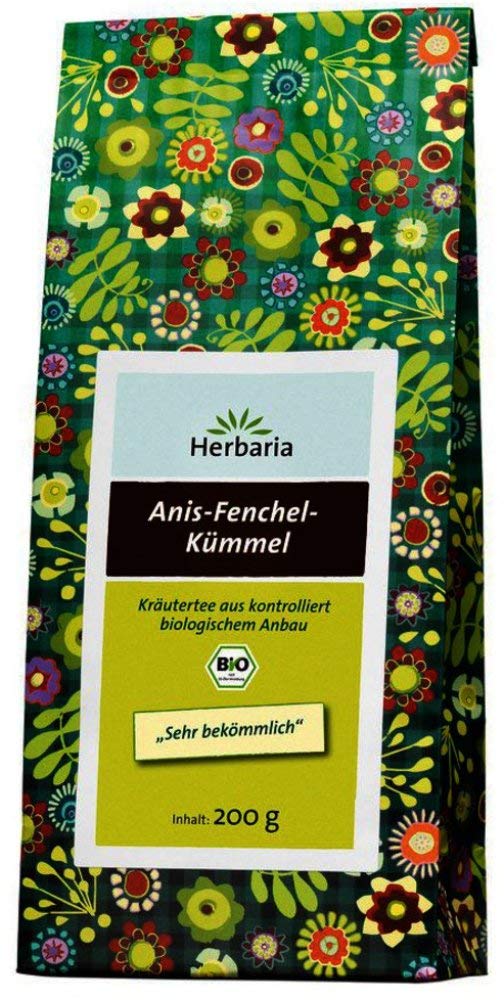 Herbaria Bio Anis-Fenchel-Kümmel-Tee (6 x 200 gr)