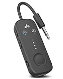 Relay - Premium Airplane Bluetooth Adapter with Advanced Qualcomm Chipset, 2 Headphones Support, 25hrs Play Time, aptX Adaptive & HD Audio Transmitter for Airpods, Bose & Travel Flight