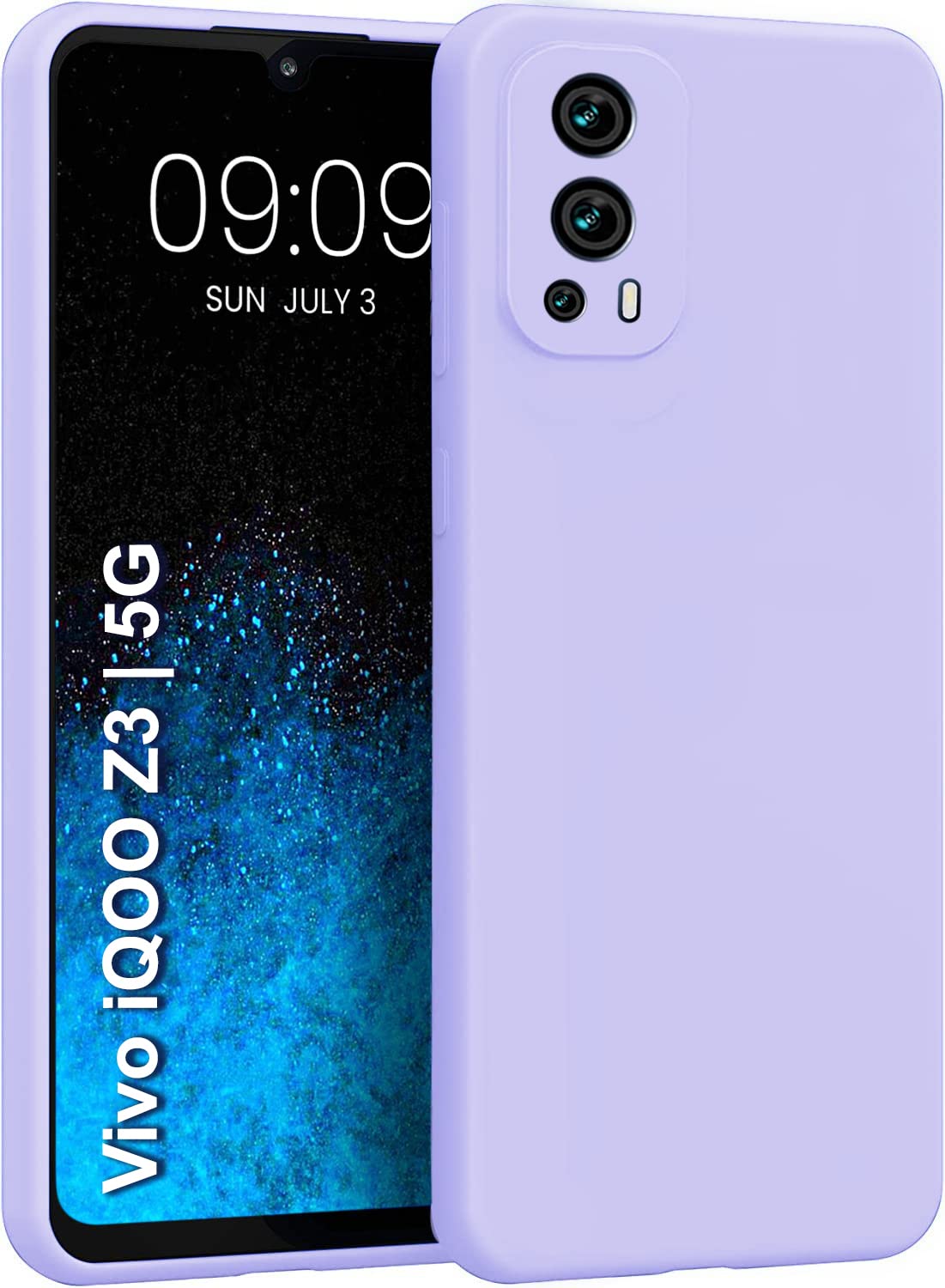 VSHOP Back Cover for iQOO Z3 5G (Silicone | Purple) (B0BQRBZN8B) Amazon Price History, Amazon Price Tracker