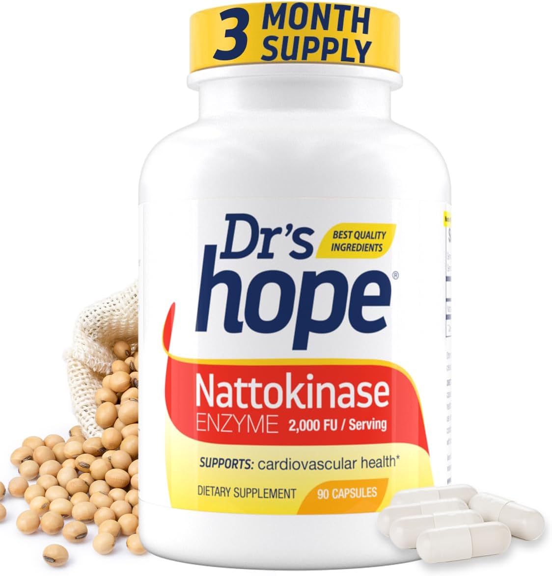 Nattokinase 2000 FU – Nattokinase Supplement Supports Cardiovascular Health and Healthy Blood Circulation – Non-GMO, Gluten-Free, 90 Veggie Capsules, Made in The USA Nattokinase 2000 FU – Nattokinase Supplement Supports Cardiovascular Health and Healthy Blood Circulation – Non-GMO, Gluten-Free, 90 Veggie Capsules, Made in The USA
