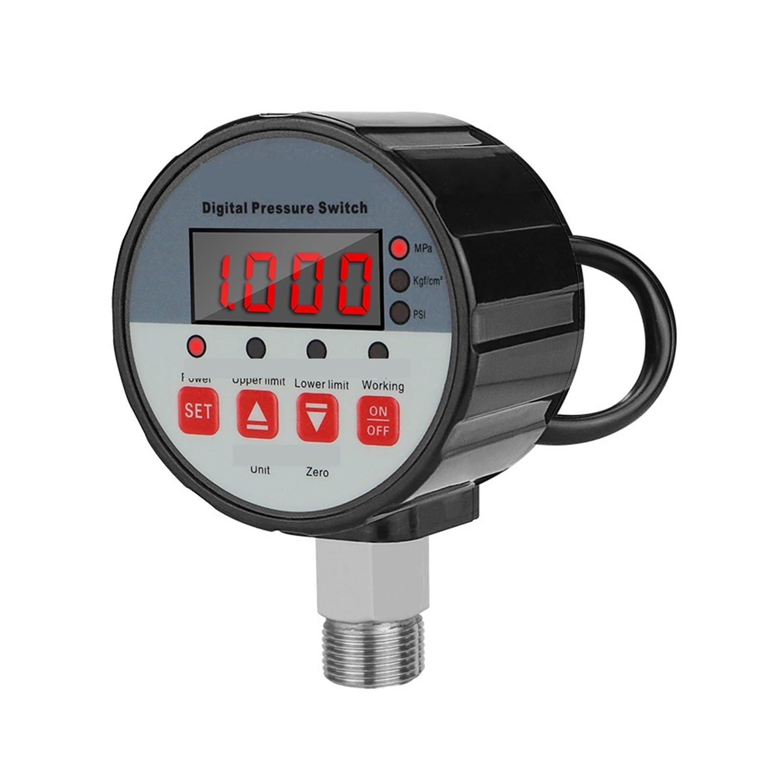 Manómetro Digital, Contacto Eléctrico De Vacío, Controlador Interruptor