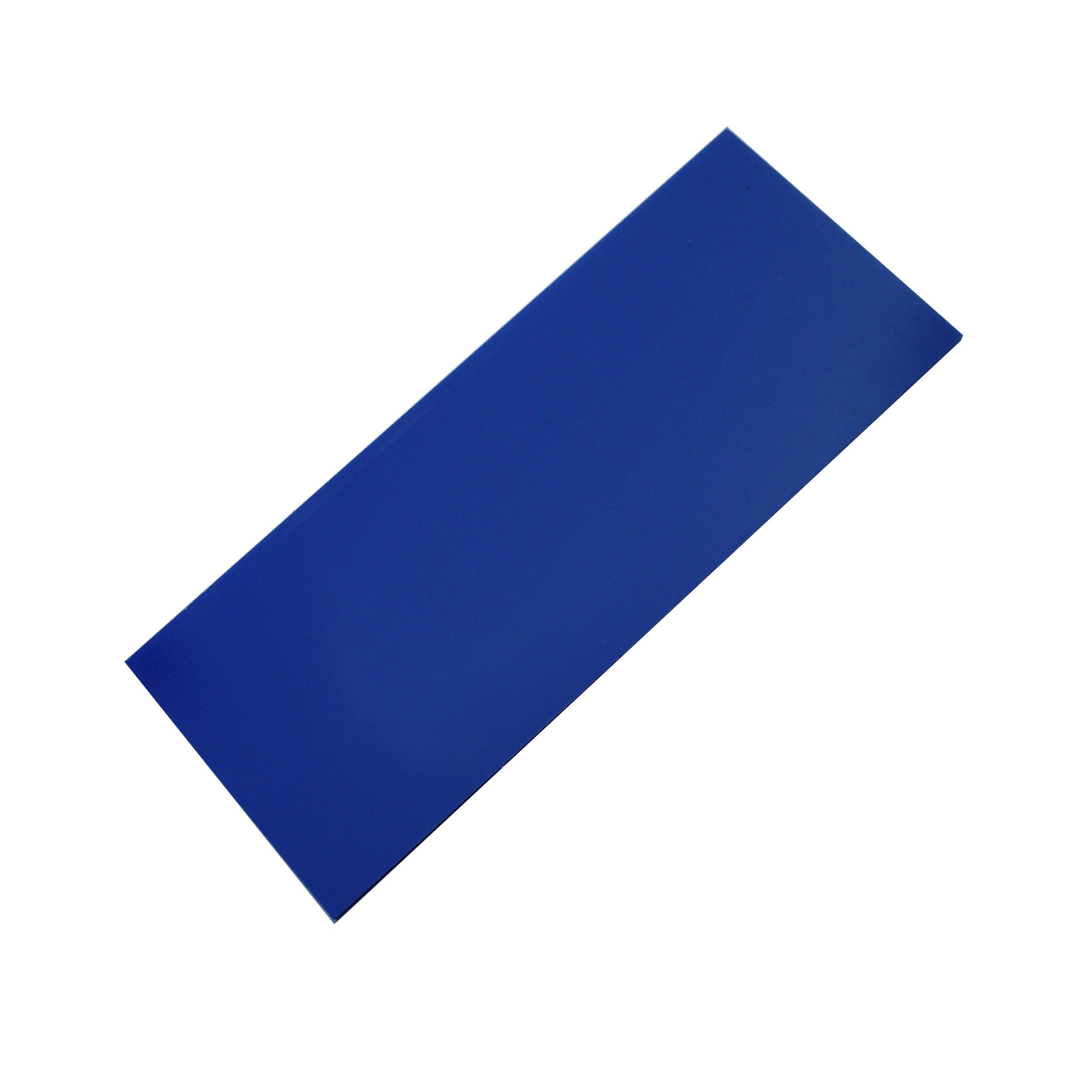 G10 Abstandshalter 100 x 250 x 1 mm Griffmaterial für Messer, das Griffschalen herstellt, Satz 1-teilig (blau)