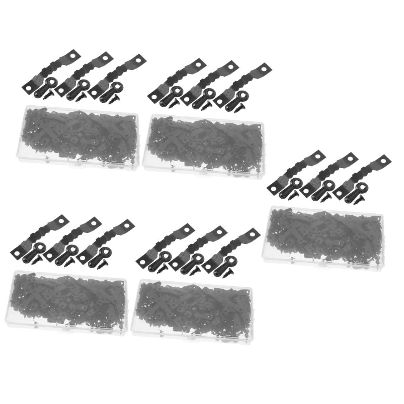 Alipis Lot De 5 Crochets Pour Cadre Photo Plaque Arrière Crochets Pour Tableau Pinces De Suspension Pour Tableau Crochets Pour Rail Pour Tableau Kit De Cadres Clous Pour Cadre