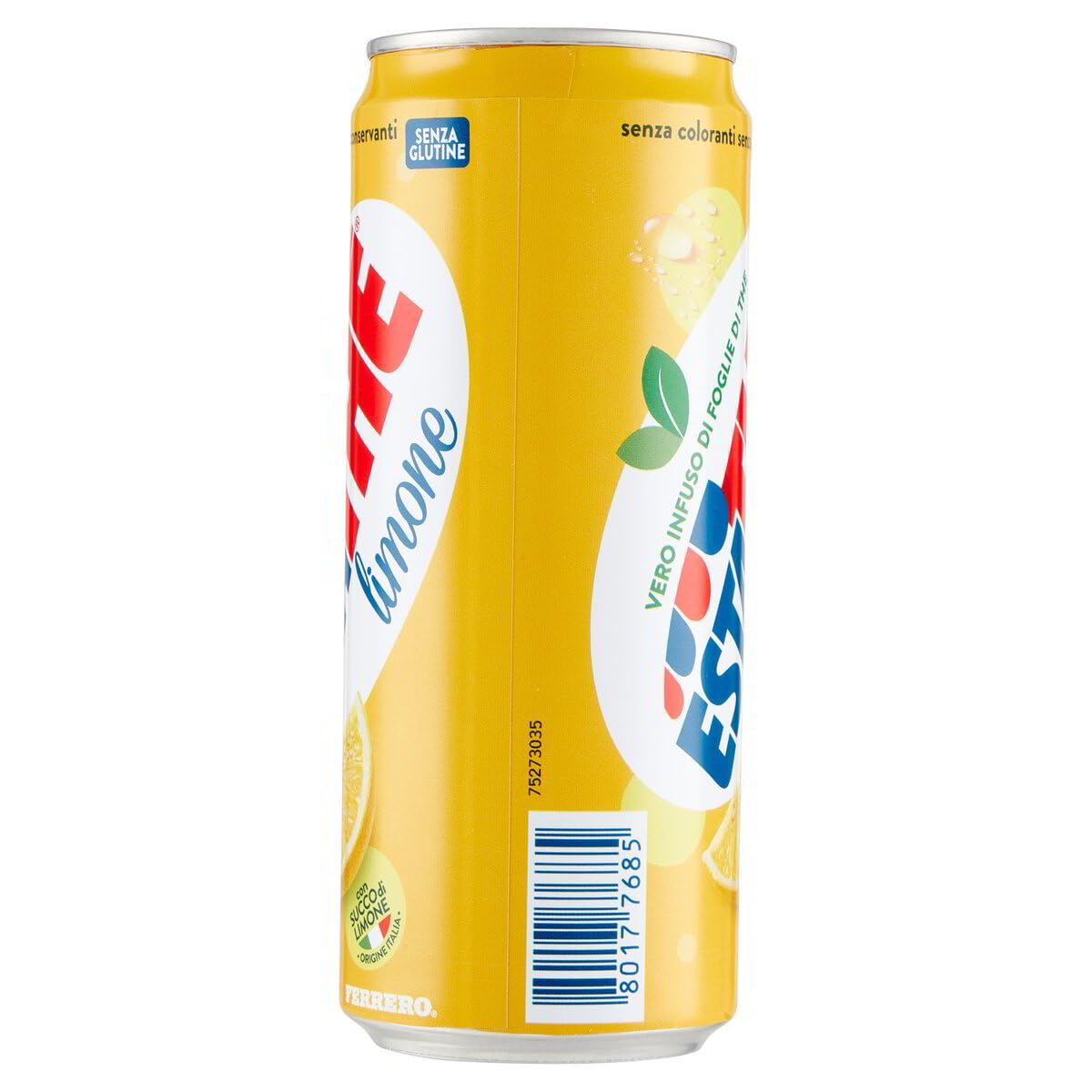 Estathe Tè freddo al Limone Té frío Estathe Limón 48 latas de 330 ml + Italian Gourmet polpa 400g
