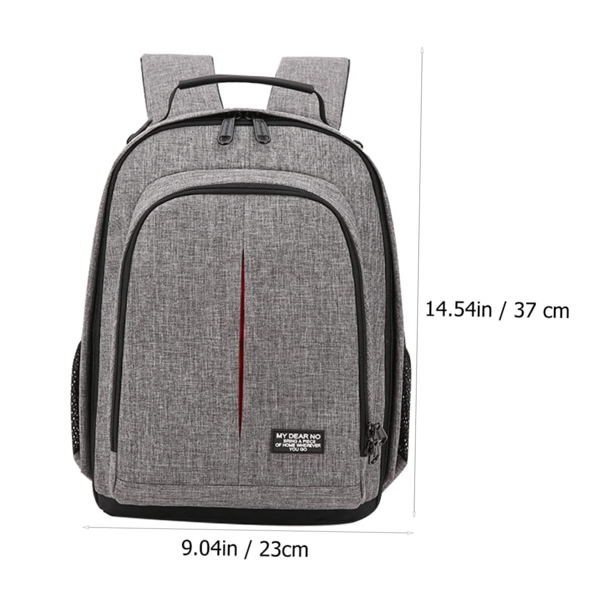 Zaino per Fotocamera per Esterni, Borsa Fotografica Oxford, Spallacci Comodi, Uso Multifunzione, per Viaggio e Riprese