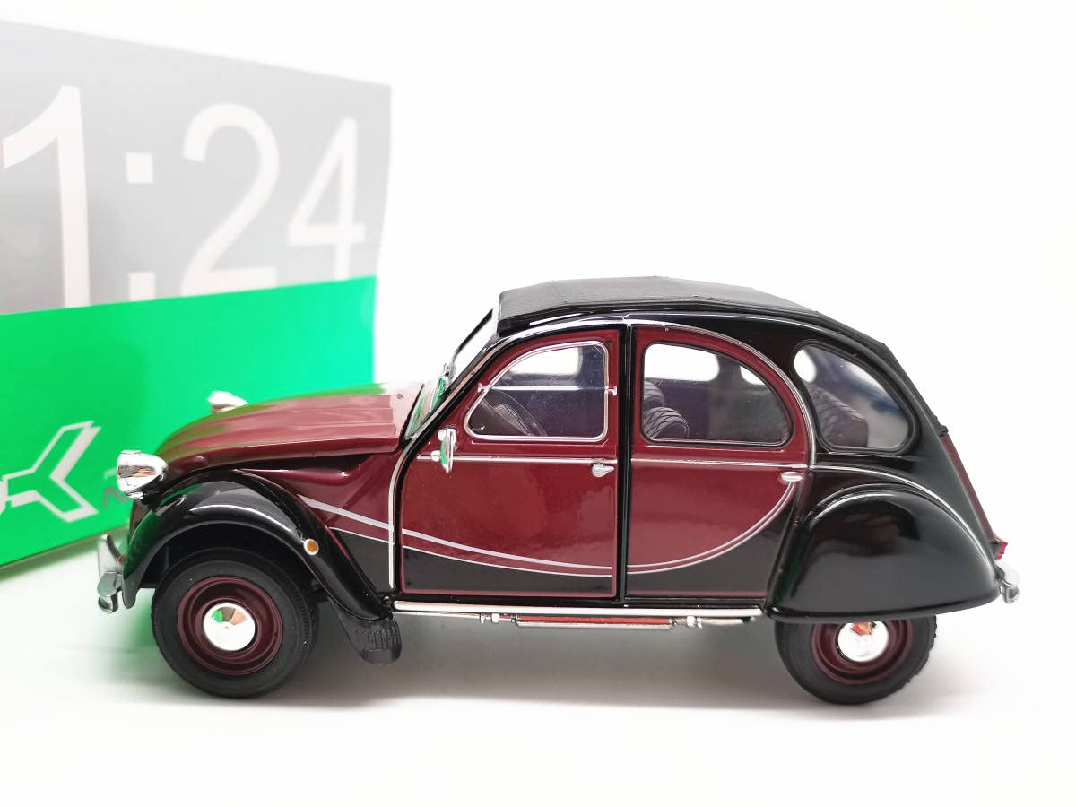 シトロエン 2CV6 CHARLESTON ミニカー Amazon | FX 1/24 シトロエン CITROEN 2CV 6 Charleston J07-2-022