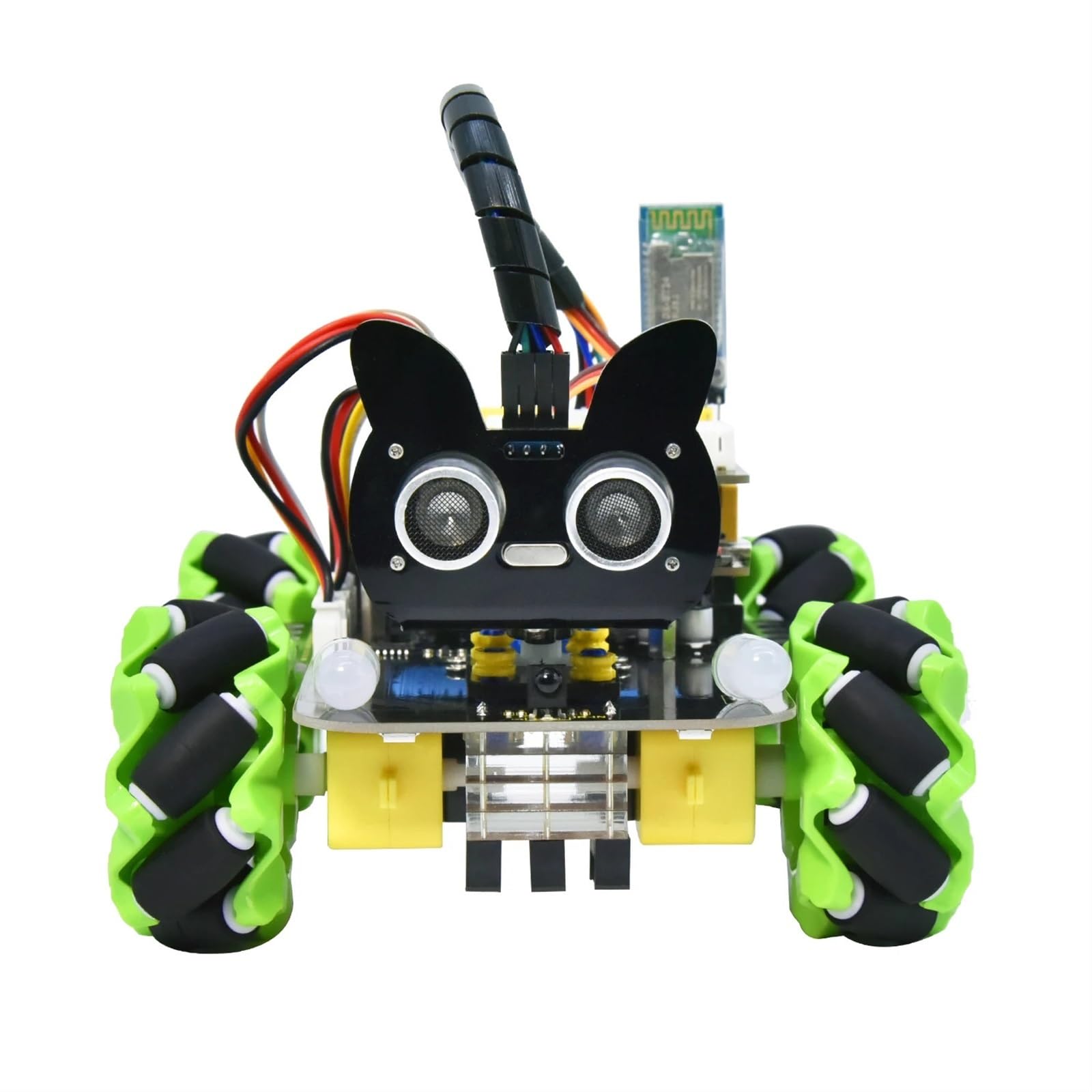 Samochód robot Mecanum 4WD dla Arduino zestaw samochodowy robot inteligentny projekt DIY dla dorosłych zestaw do programowania macierzystych z 12 projektami