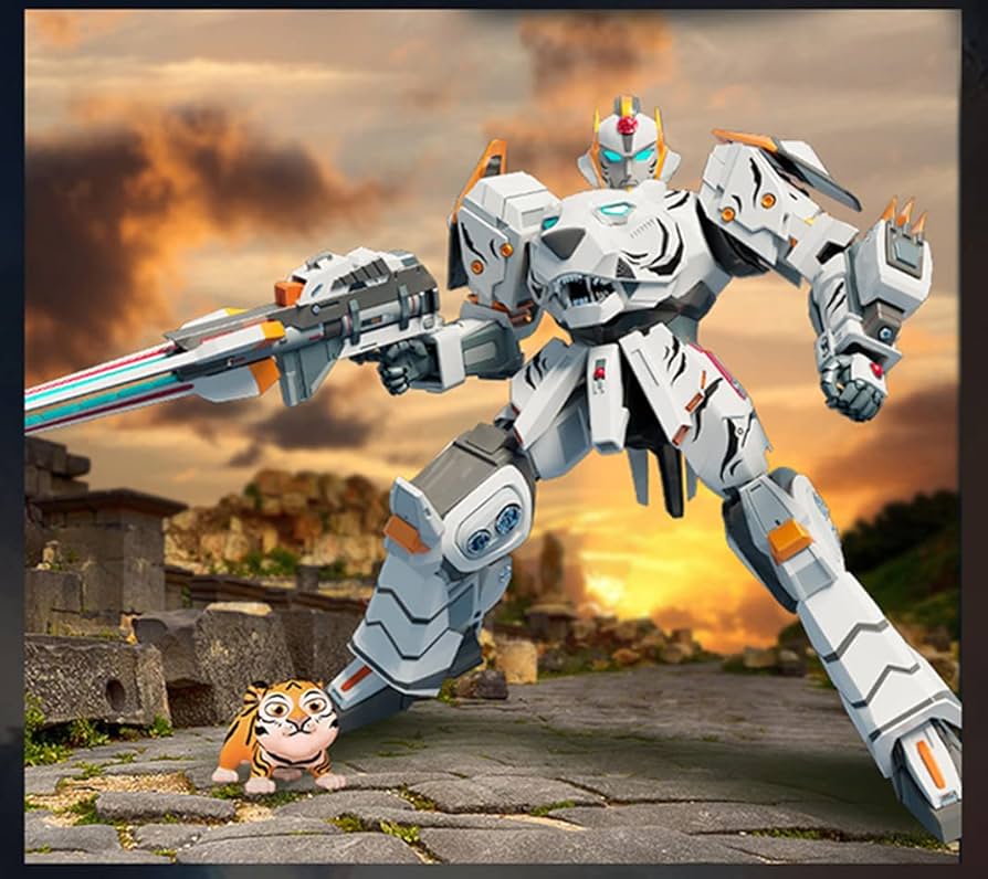 Amazon.co.jp: MZATIVATT 神獣の変形玩具変形ロボット二重形態