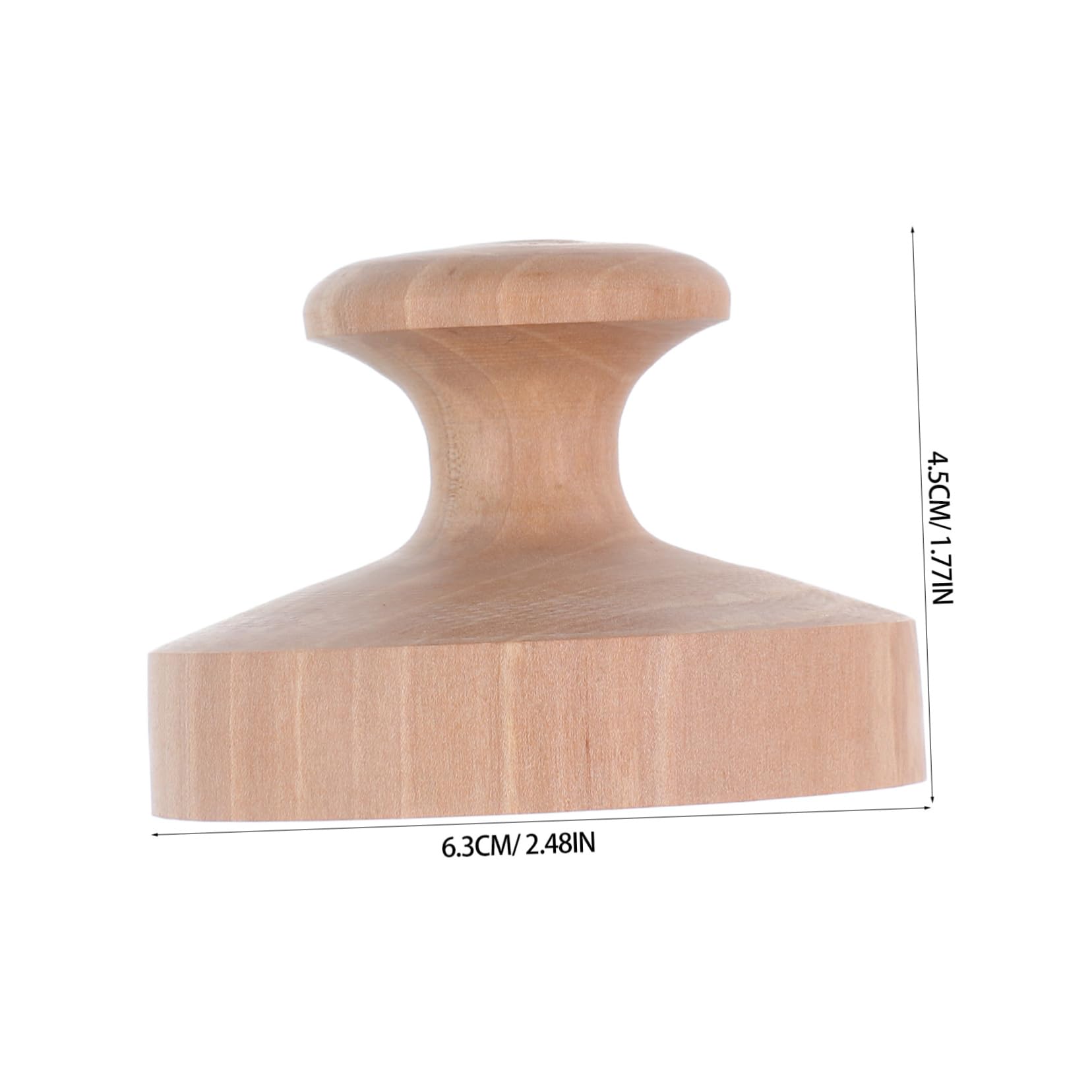 Cabilock Rolling Pins for Baking Wooden Cookie Stamp Mini Pancake Mold Cookie Press for Baking Cake Tools