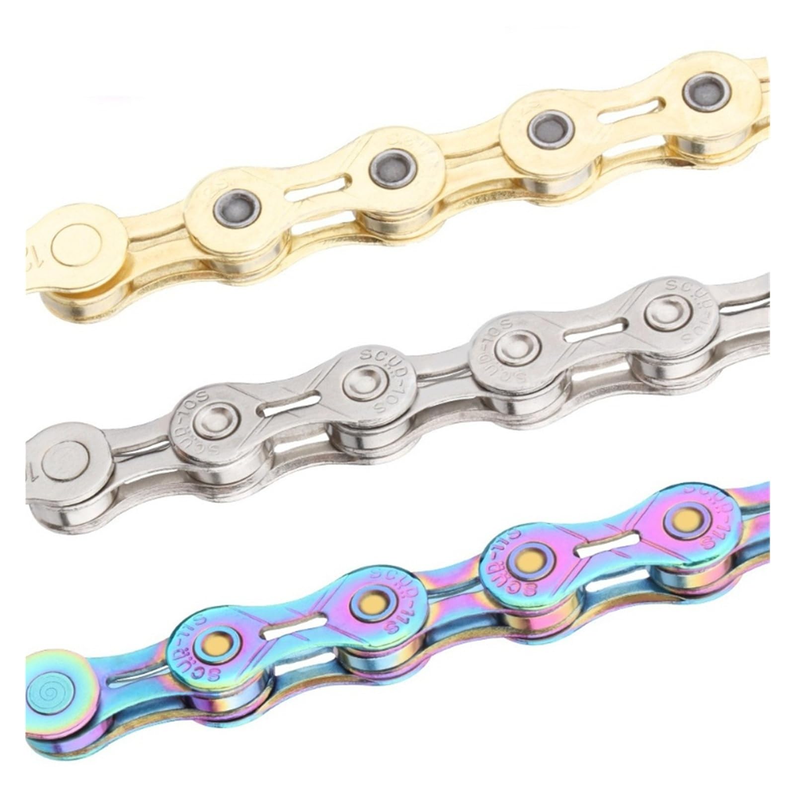 Compatibile con la catena generica for bici da 9-12 velocità | 116 126 maglie in acciaio placcato for trasmissioni MTB da strada(X11EL)
