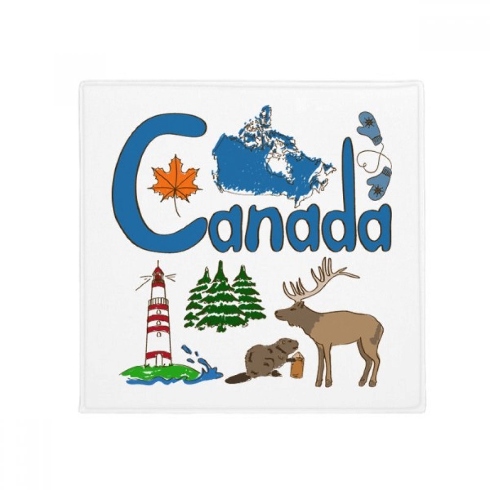 Tapis de sol Canada pour cuisine et salon protecteur antidérapant multicolore