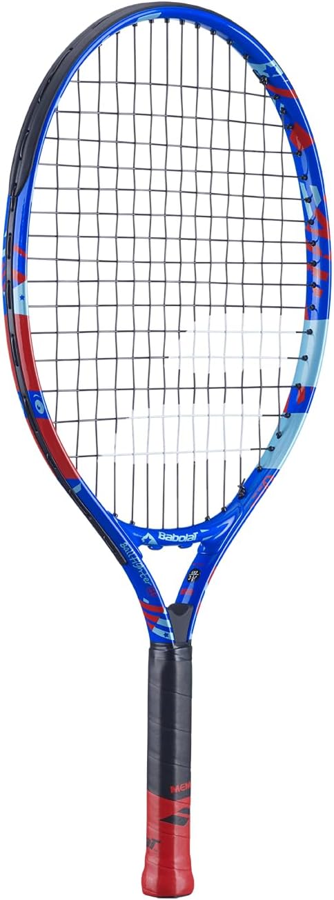 Raqueta de Tenis Babolat Ballfighter para Niños Azul Rojo 21 Pulgadas miniatura 2