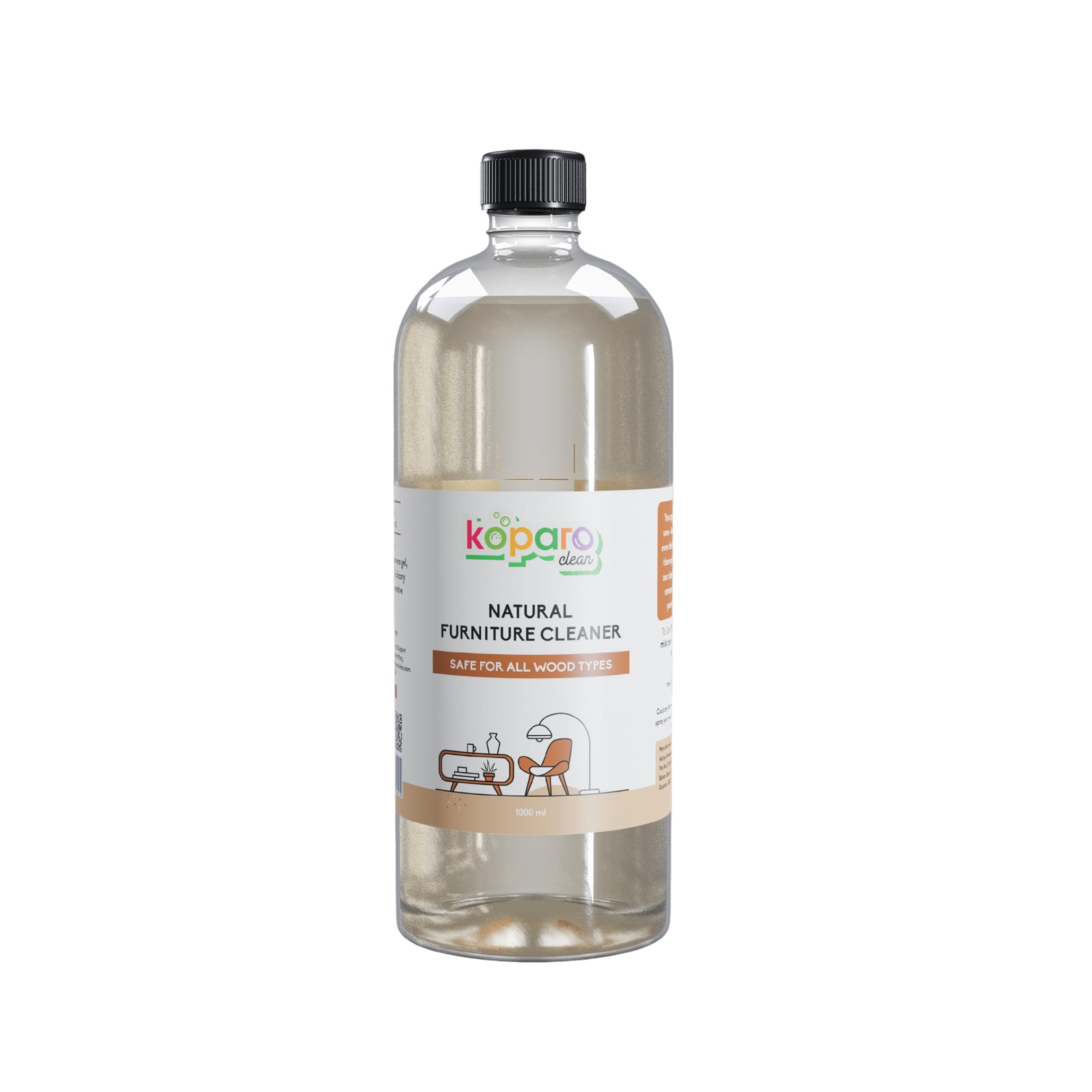 Koparo Natural Wood Cleaner & Conditioner Refill | 1000ml | 3-in-1 Clean, Condition & Protect Wooden Items | Plant Based | Non-Toxic & Eco-Friendly | Kids,Pet Safe, Skin Friendly (B0CHY9PQCZ) Amazon Price History, Amazon Price Tracker