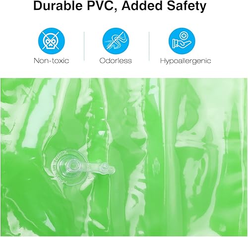 Miniatura 3 de MoKo Bandas de natación para niños, niños pequeños comienzan a nadar flotadores inflables para piscina, lindas alas de natación de dibujos animados,