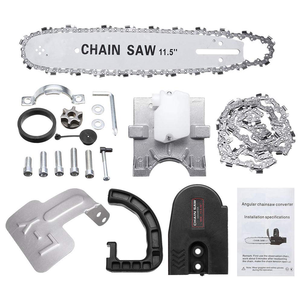 MLD DIY Electric Chain Saw Converter Bracket (100mm, 11.5") Tree Felling Angle Grinder for Woodworking Tool (B08T9TKJ5V) Amazon Price History, Amazon Price Tracker