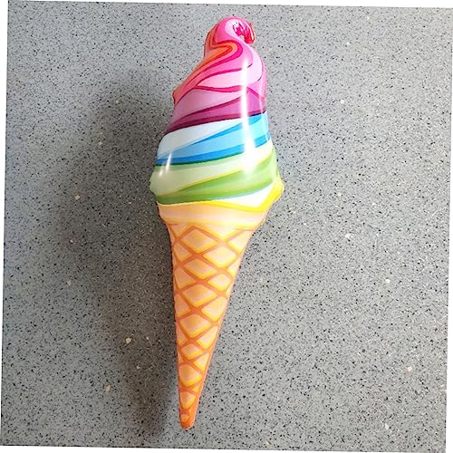 CIYODO 2 Pçs Brinquedos Brinquedos De Piscina Brinquedos Pvc Infláveis ​​Cones De Sorvete Brinquedos