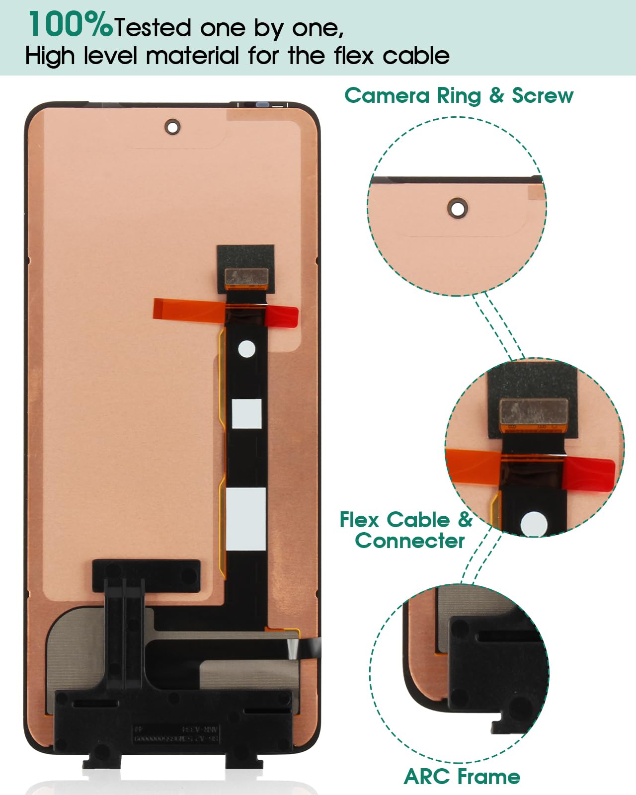 Amazon.com: for Moto Edge 30 Pro Screen Replacement for Motorola