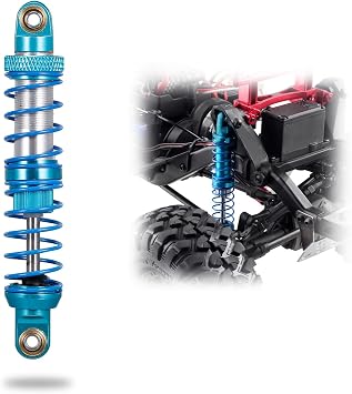 Tsolay 4Pcs Metal Shock Absorber Damper 70mm 80mm 90mm 100mm 110mm 120mm For RC Car Truck Crawler For Tamiya CC01 Modification accessories (Size : 70mm), Tsolay-01
