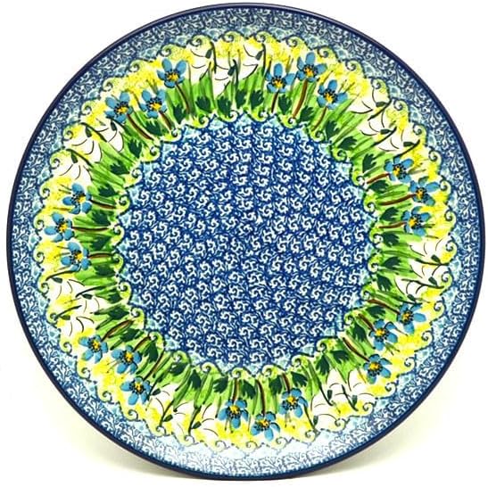 Polish Pottery Plate - 10" Dinner - Unikat Signature - U5071
