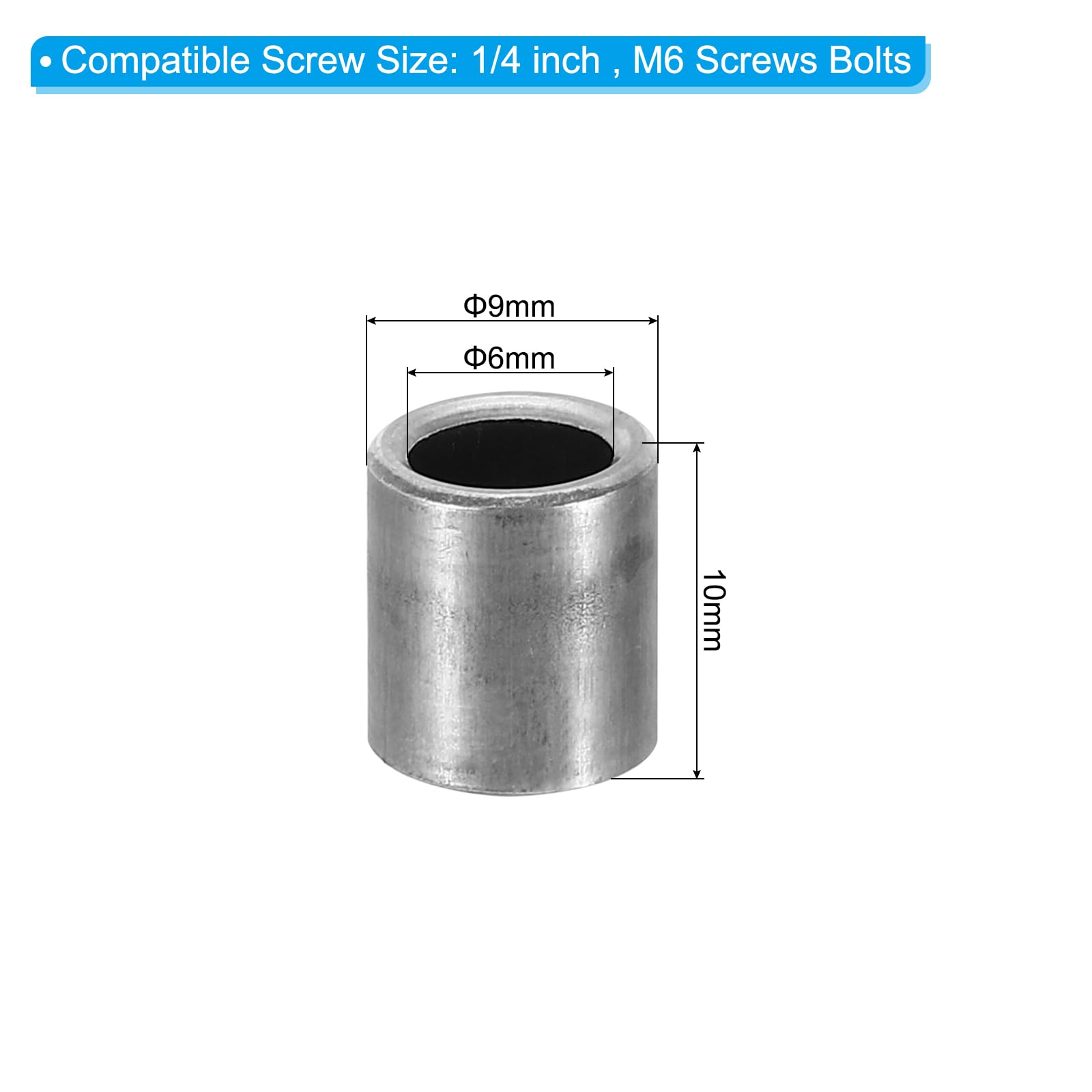 PATIKIL M6 Steel Spacers - Image 2
