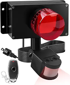 Smart Remote Control Alarm Light with Infrared Motion Detection