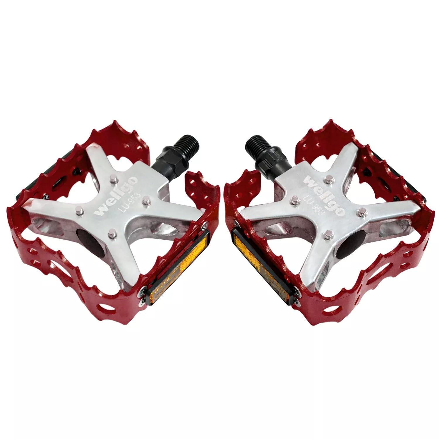 Amazon.com : Wellgo Old School BMX MTB Bear Trap 1/2