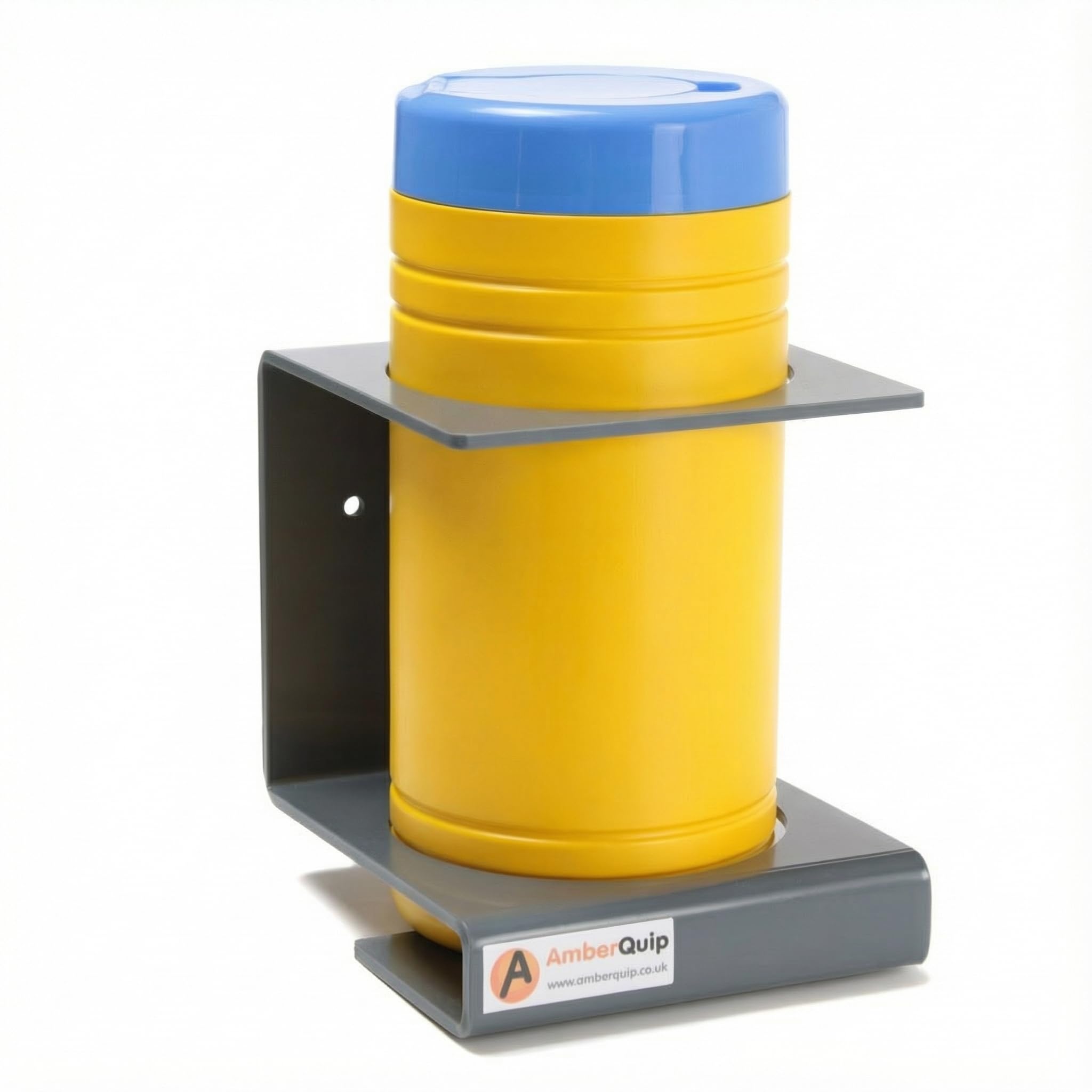 Hand Wipe Holder. Ideal Storage for Wipes Tub.100% RUSTPROOF. Wall Mounted Cage for van & Workshop. Grey PVC.