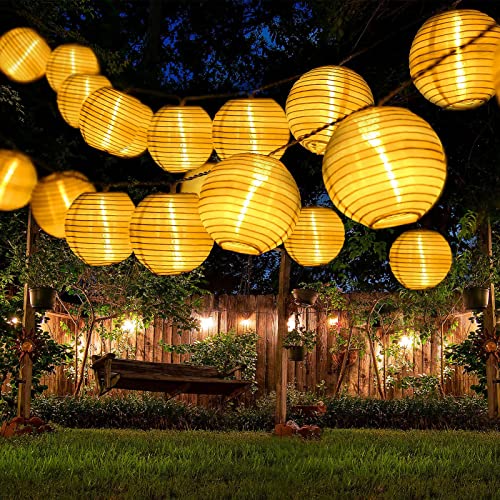 20 Stücke Chinesischen Weiß Runde Papier Laterne V... – Vicedeal
