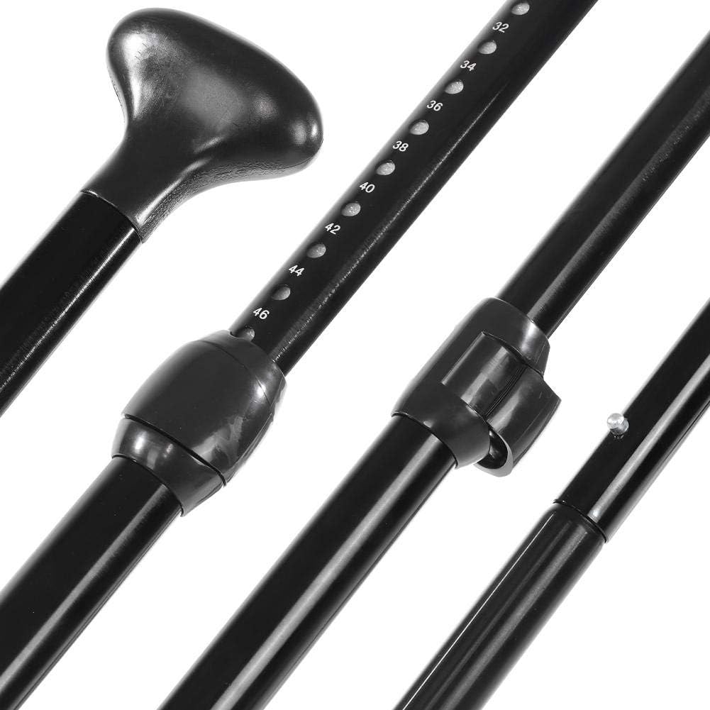 ZJchao Paddle,Adjustable Aluminium Stand-Up Paddle Board Paddle (Black Shaft) for Boat,Kayak,Raft,Jet Ski,Paddle Boat