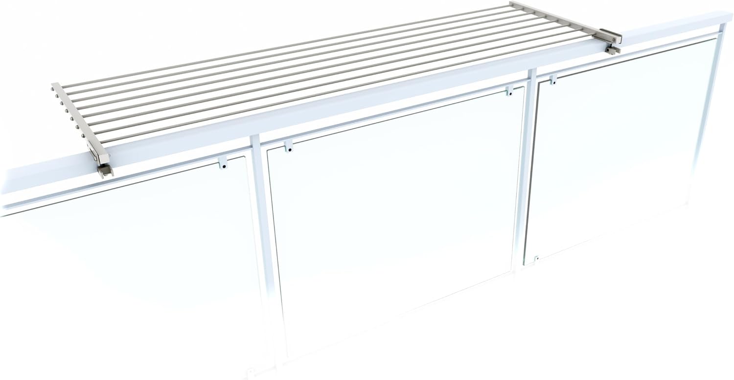 Diagram showing the dimensions of the Foxydry Duo drying rack: 162 cm length and 60 cm depth.