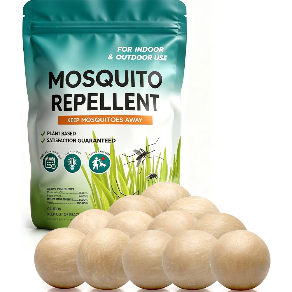 AJOQFKTD Mosquito Repellent Pouches